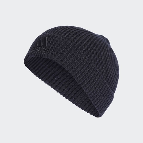 blauw Two-Colored Logo Beanie
