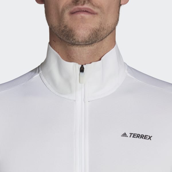 Λευκό Terrex Everyhike Half-Zip Fleece Jacket
