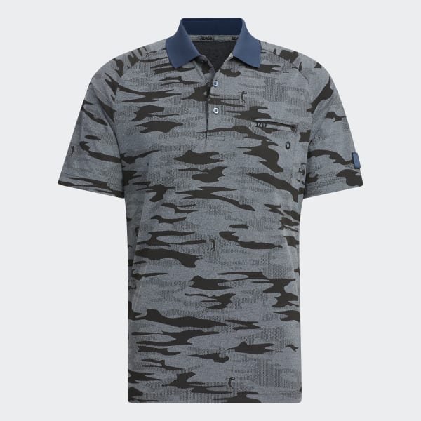 Blue Go-To Camouflage Polo Shirt