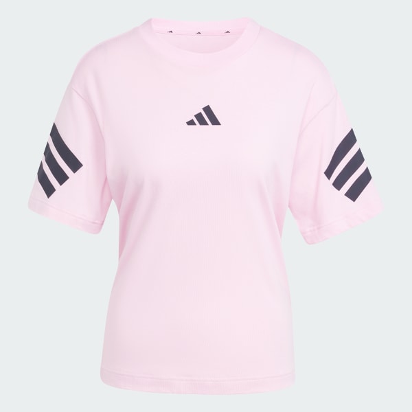 Rosado Polo Future Icons 3 Tiras