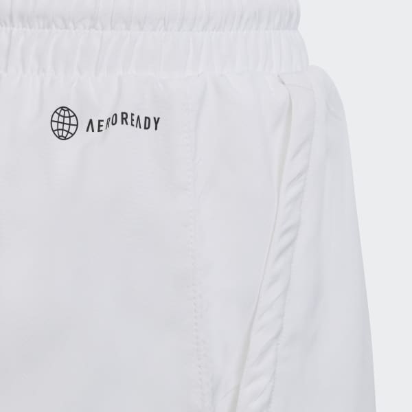Blanco Shorts de Tenis Club 3 Rayas