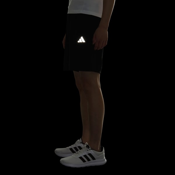 ブラック アディダスアダプテーション レギュラーフィット ダブルニットショーツ