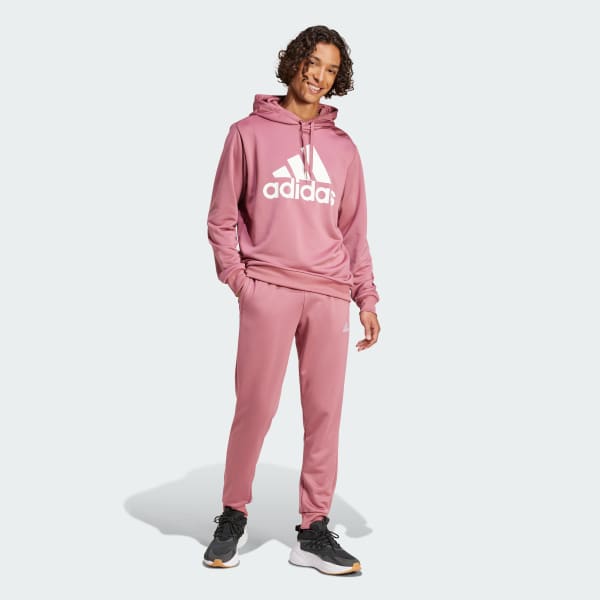 Rosa Agasalho Capuz Moletinho Sportswear