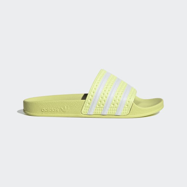 Adidas adilette semi frozen yellow sale