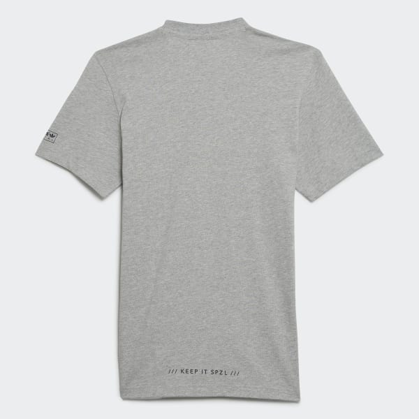 Grau Mod Trefoil T-Shirt BZ493MTT