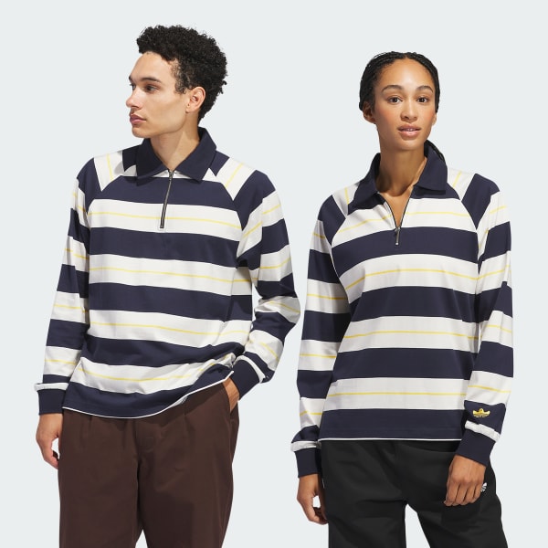 Blue Shmoofoil Rugby Shirt