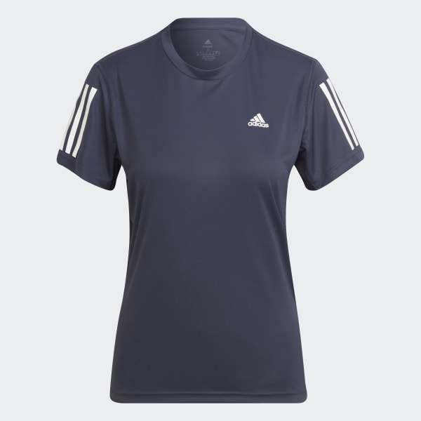 Polera azul adidas best sale