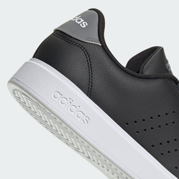 Adidas advantage shoes black new arrivals