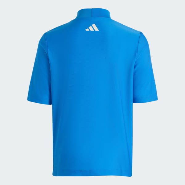 Blue LOGO SHORT SLEEVES RASHGUARD KIDS