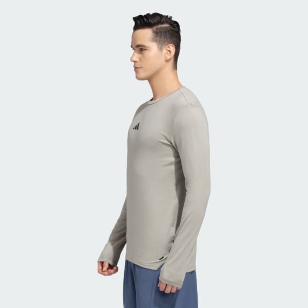Green WORKOUT+TRAINING  LONG SLEEVE TEE