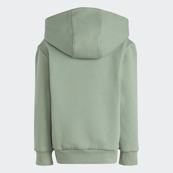 Zielony Adicolor Hoodie Set