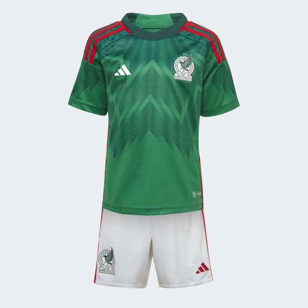 Mexico 22 Home Jersey Green Men Soccer Adidas US