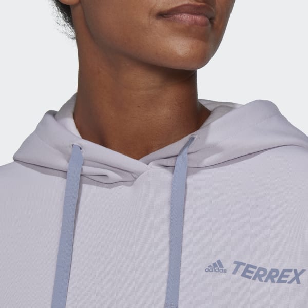 Violet Sweat-shirt à capuche Terrex Graphic Logo