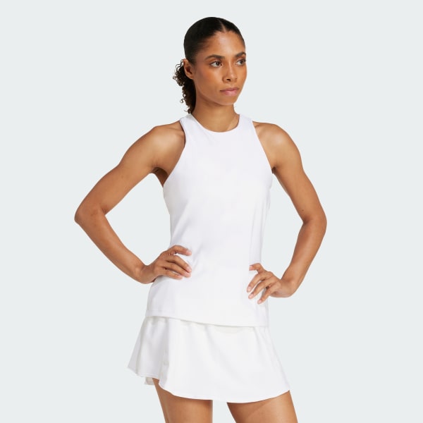 Weiss Tennis Climacool Y-Tanktop