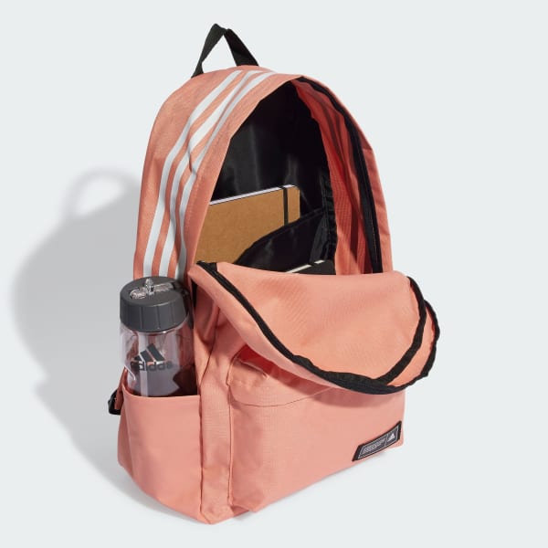 Red Classic 3-Stripes Backpack