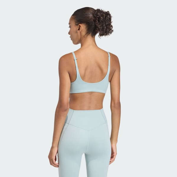 Verde Top Deportivo Optime Essentials Workout De Soporte Ligero
