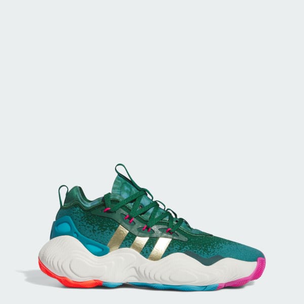 Youth green adidas basketball shoes new arrivals