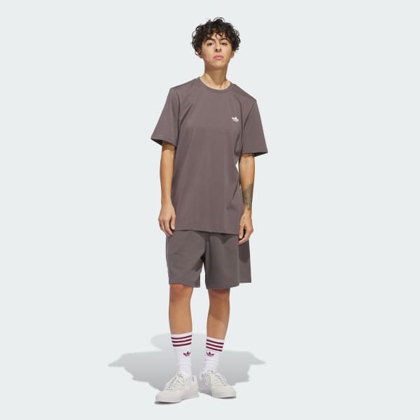 adidas Shmoofoil Featherweight Short Sleeve Tee - Brown