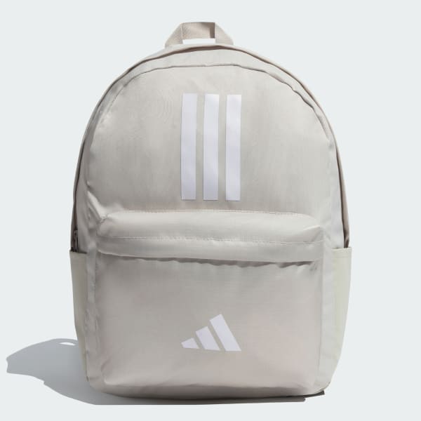 adidas Classic Back-to-School 3-Stripes Backpack Beige adidas