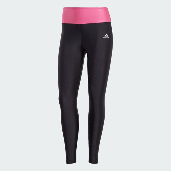 Negro Licras Designed to Move Colorblock Pretina Alta