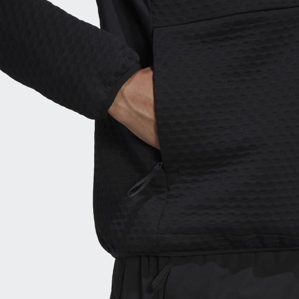 Czerń Terrex Hike Half-Zip Fleece AW041