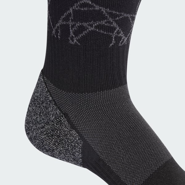 Black Manchester United 23/24 Home Socks