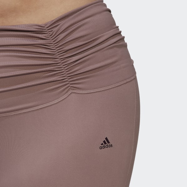 nachová Legíny Yoga Studio Gathered 7/8 (plus size) SH529