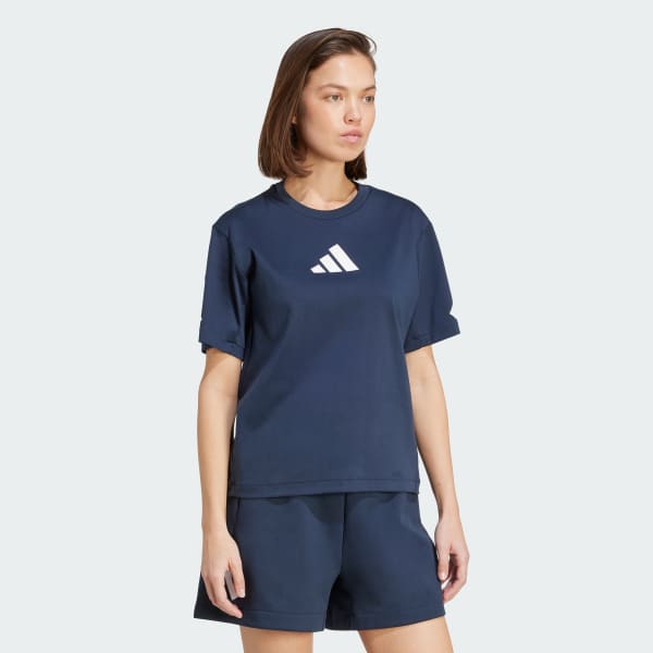 Blue adidas Z.N.E. Tee