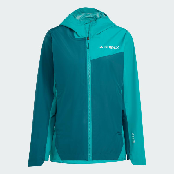 Vert Veste Terrex 2,5 couches Multi Rain.Rdy