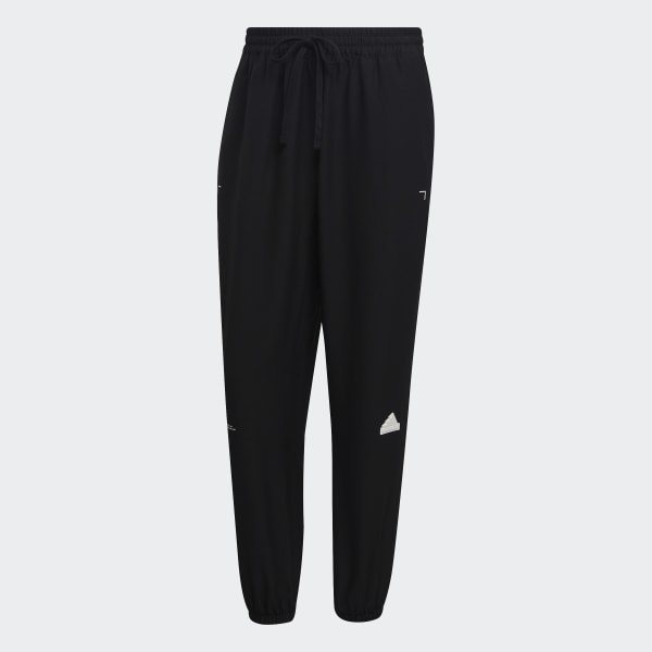 Zwart Woven Broek IE459
