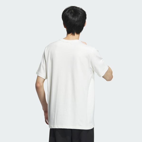 White Graphic Tee