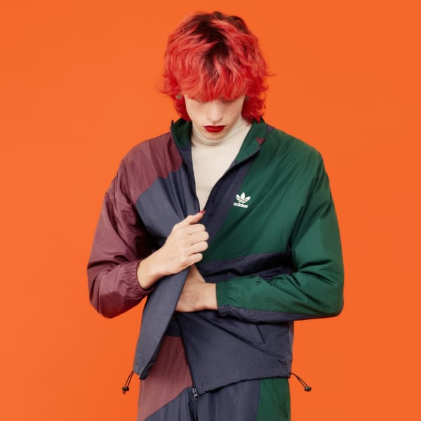 Μπλε Adicolor Colorblock Track Top