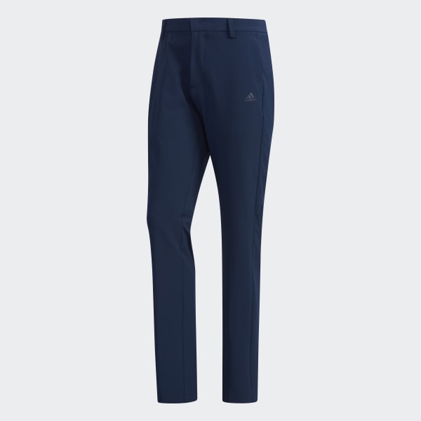 blue adidas trousers