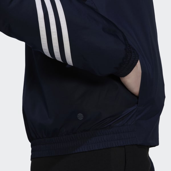 Azul Casaco com Capuz Back to Sport