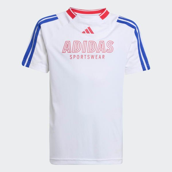 Λευκό House of Tiro Tee Kids