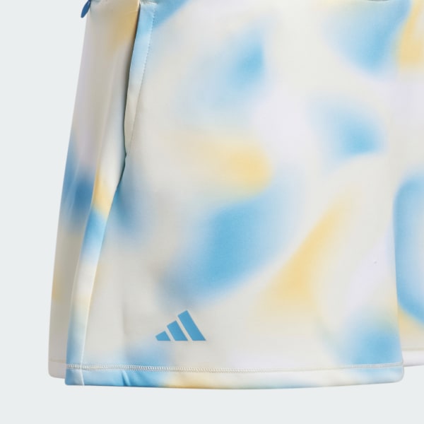 Gelb Printed Kids Skort