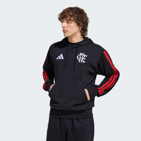 Preto Blusa Capuz CR Flamengo DNA