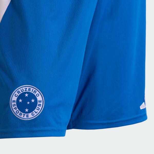Azul Shorts do uniforme II do Cruzeiro 25