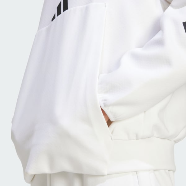 adidas Z.N.E. Hoodie - White | Free Shipping with adiClub