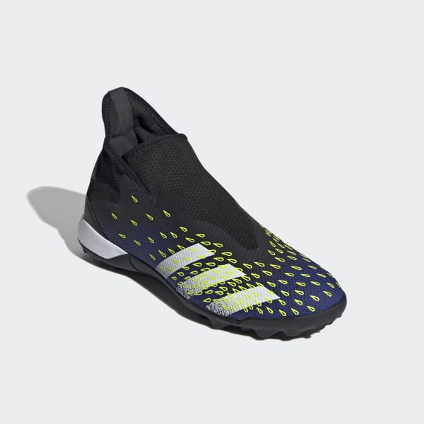 adidas predator freak laceless black
