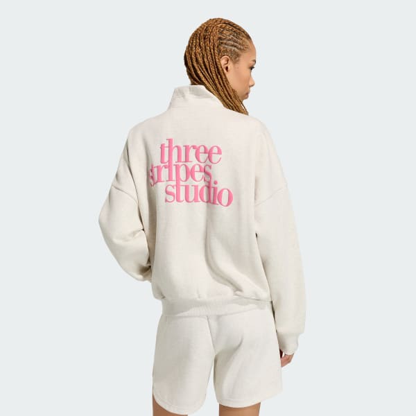Branco CASACO STUDIO 3-STRIPES