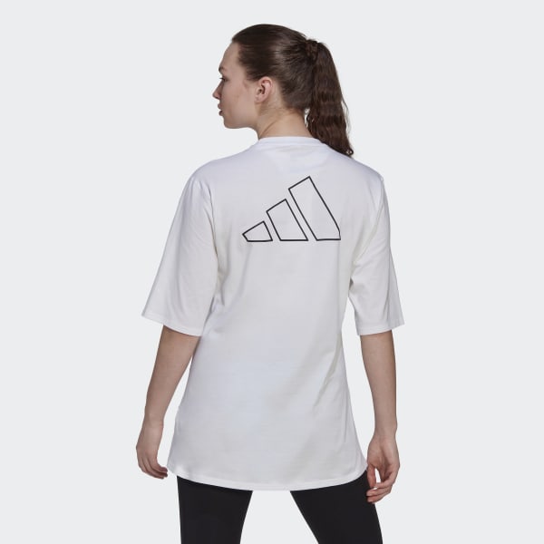 Hvit Run Icons Made With Nature Running T-skjorte SB405