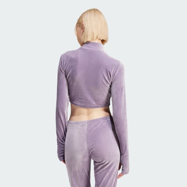 Adidas velvet bandeau top discount