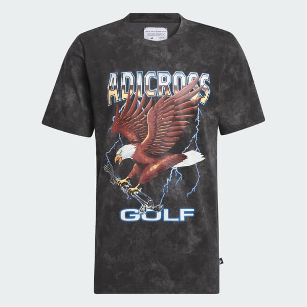 グレー 【ゴルフ】ADICROSS イーグルプリントTシャツ