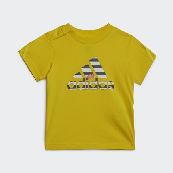 Amarillo Conjunto adidas x Classic LEGO® Polera y Pantalón