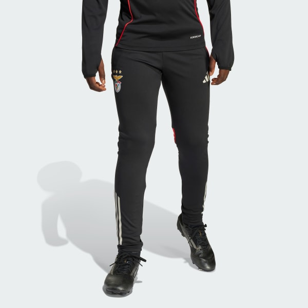 Zwart Benfica Tiro 25 Competition Training Broek Kids