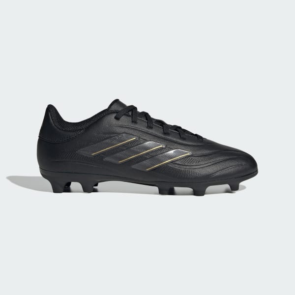 Black Copa Pure 2 League Firm Ground Boots Kids