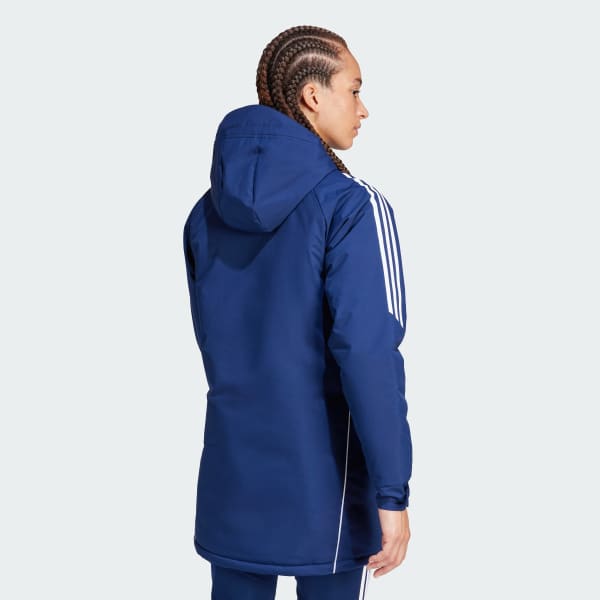adidas Tiro 24 Stadium Parka Blue adidas UK