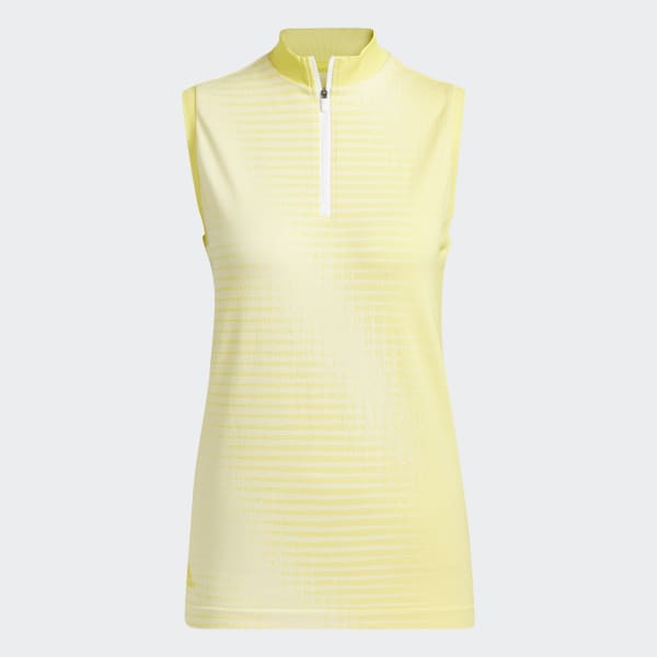 zlutá Polokošile Primeknit Sleeveless V9123