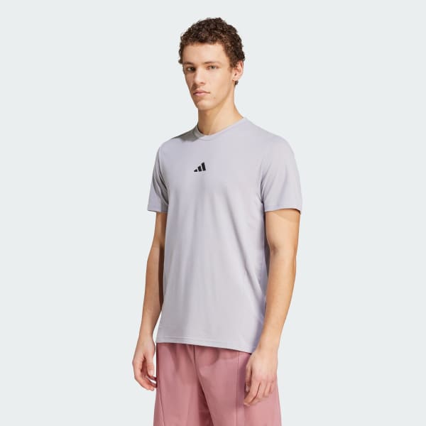Grey Designed for Training Workout Tee